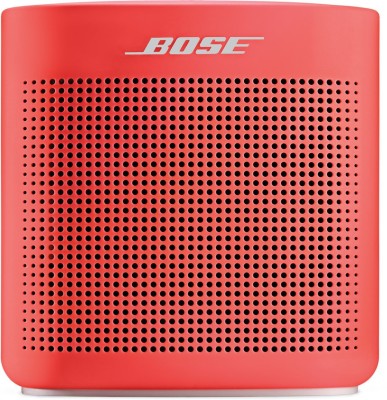 Bose SoundLink Color Bluetooth Speaker II Portable Bluetooth Speaker(Coral Red, Mono Channel)
